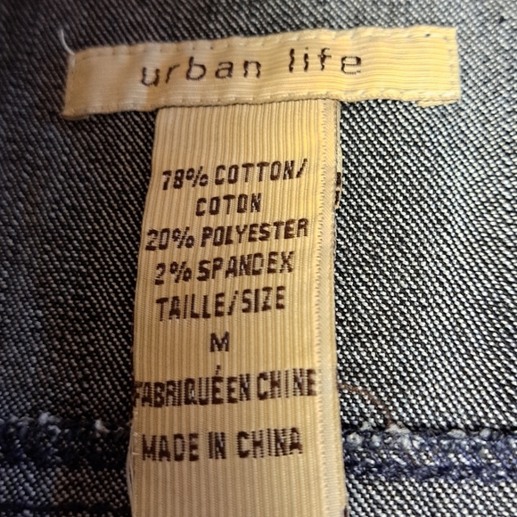 Denim Lace Back Jacket - Picture 2 of 3